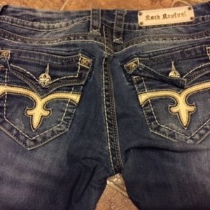 Rock Revival easy boot Leah jeans, size 30 x 33.5